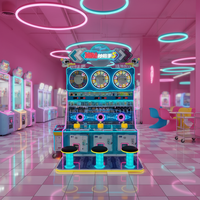 Machine d'arcade de tir de balles à 3 joueurs Super Gunner S, modèle tendance et très demandé, avec système de récompense par points, pour Centres de Divertissement Familial et Centres Commerciaux
