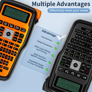 Machine à étiqueter <span class=keywords><strong>AIMO</strong></span> E1000 PRO avec ruban, étiqueteuse thermorétractable, étiquettes imperméables, étiqueteuse pour câbles - Product Image 5