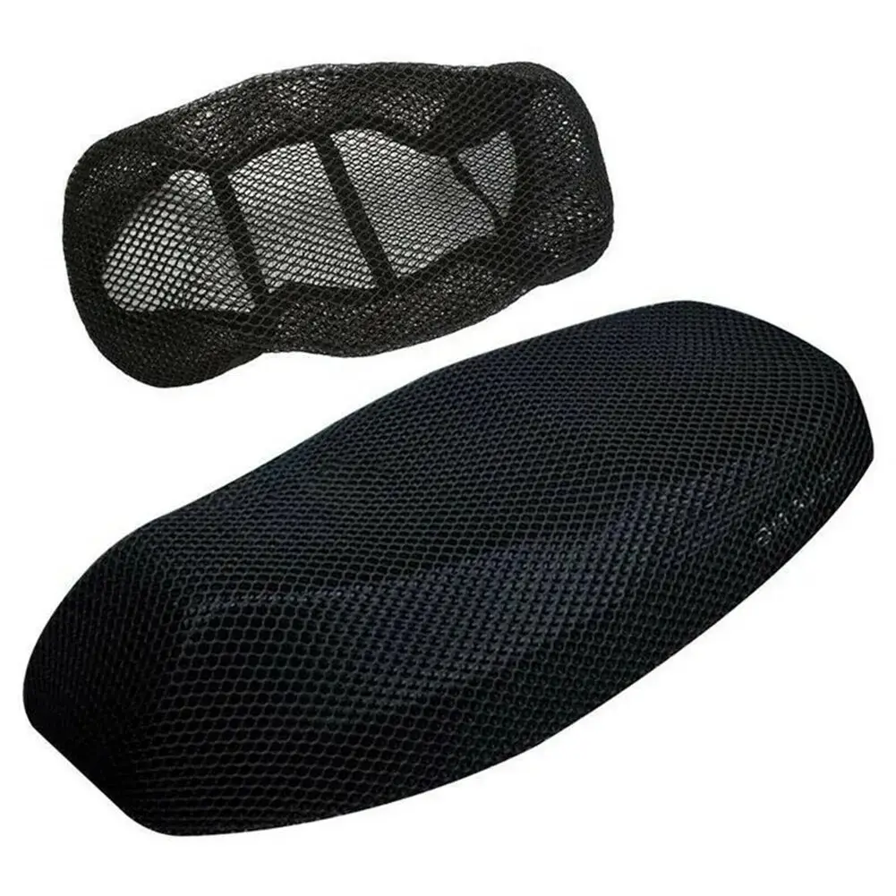 Acessórios da motocicleta Motocicleta Almofada Seat Cover 3D Mesh Protectorl Anti-Slip Almofada Mesh Net Anti-skid Pad Mesh Seat Cover