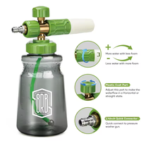 SRB Canon à mousse de neige pour lavage de voiture à haute pression personnalisé Lance à mousse pour équipement de nettoyage 1L