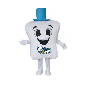 ชุดตุ๊กตาการ์ตูนฟันปลอมสำหรับเดินแสดงโชว์ พร้อมอุปกรณ์สวมศีรษะสำหรับพิธีเปิด ใช้สำหรับคอสเพลย์และการโฆษณา - Product Image 2