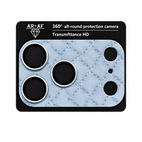 Protection d'objectif photo en cuir grainé, anti-empreintes digitales, couverture intégrale AR AF pour iPhone 18 Pro / 18 Pro Max 17
