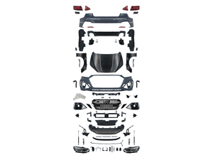 Mới đến cho Audi A5 2012 2016 nâng cấp lên Audi A5 RS5 2023 2024 2025 BodyKit phía trước xe Bumper lưới tản nhiệt Led Đèn Pha - Product Image 2