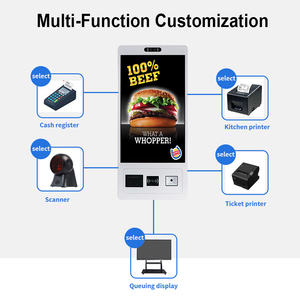 15.6/21.5/23.8/27/32 inch màn hình cảm ứng <span class=keywords><strong>kiosk</strong></span> với máy ảnh thông tin truy vấn kỹ thuật số thanh toán <span class=keywords><strong>kiosk</strong></span> máy - Product Image 3