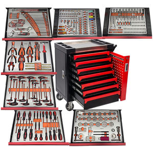 Coffret à outils en acier à 7 tiroirs, 322 pièces, robuste, pour réparation automobile, atelier, personnalisable, OEM, Caja De Herramientas - Product Image 1
