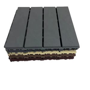 Plancher en plastique de grain en bois de la tuile pp de plate-forme de bricolage de verrouillage - Product Image 3