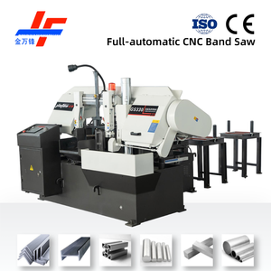 <span class=keywords><strong>Sega</strong></span> <span class=keywords><strong>a</strong></span> <span class=keywords><strong>Nastro</strong></span> Automatica GS330 <span class=keywords><strong>con</strong></span> Alimentazione Automatica, Macchina per Taglio Acciaio <span class=keywords><strong>con</strong></span> PLC e Schermo Touch, Dimensioni Max 330*300mm per Produzione di Massa - Product Image 1