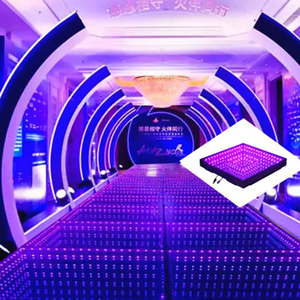 Piste de danse LED Shenzhen 2025 pour les fêtes de mariage Affichage de lumières d'anneau Led RVB pour des moments partagés - Product Image 6