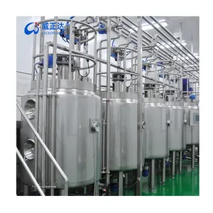 Peralatan susu pasteurisasi untuk pengolahan susu mesin esensial untuk produksi susu