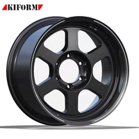 Llantas de aleación negras de 18x9 PCD 6x139,7, nuevo diseño todoterreno, 4x4, pedido mínimo de 4 piezas