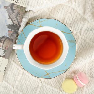 Taza de Café/Té de Porcelana Fina Turca Nórdica Europea de Lujo, 220 ml, con Diseño de Rosa, Ecológica, Venta al Por Mayor - Product Image 5