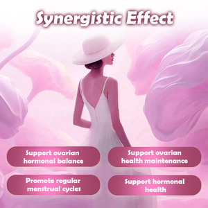 <span class=keywords><strong>DIM</strong></span> Inositol folik asit olan kadınlarda yumurtalık sağlık hormonu denge desteği için bitkisel ek - Product Image 4