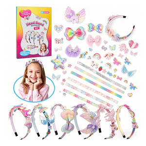 Kit de Création de Serre-têtes pour Enfants : Accessoires de Mode Ailes de Papillon, Couronne, Breloques Étoiles – Fournitures Artistiques, Cadeau Scolaire, Jouet, Pack - Product Image 6