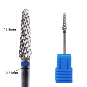 Collection de têtes de ponçage en acier au tungstène pour nail art transfrontalier – Élimination rapide des cuticules et des peaux mortes en deux sens – Prétraitement rapide - Product Image 6