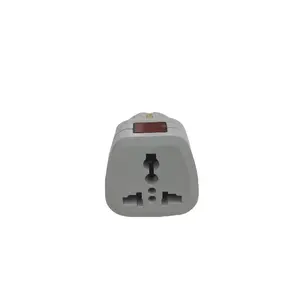 household socket European standard light and switch wholesale copper European standard plugs 2-pin to 3-pin converter