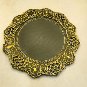 <span class=keywords><strong>Assiette</strong></span> de Présentation en Plastique Vert PP, Style Classique, Design Creux, Polie, Jetable, 13 Pouces, pour Mariages et Banquets – Vente en Gros, Nouveauté - Product Image 3