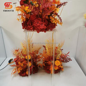 ขาตั้งดอกไม้เหล็กดีไซน์ใหม่ สวยหรู สำหรับตกแต่งโต๊ะงานแต่ง สีทอง หรือสีตามสั่ง ขนาด 80 ซม. - Product Image 5