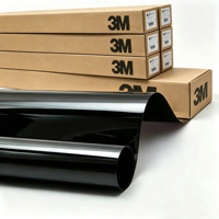 3M Nano Ceramic 3m Window Film Roll VLT Tinggi Kejernihan Tinggi Penolakan Panas Privasi Satu Arah CR20 CR40 CR70 CR90