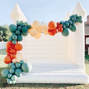 Wedding Kid Adult Jumping Inflatable White House Ball Pit Slide Plain Castle Oxford Cloth Easy Setup for White Wedding Wh - Product Image 6