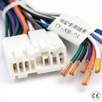 Decodificador Canbus de 16 Pines para Radio de Coche Android, Arnés XP-XB-185, Kit de Cableado Estéreo de Navegación para CR-V Civic 2012-2014, Kabelbaum, Faisceau