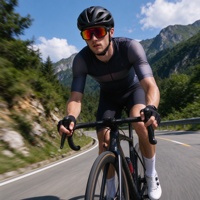 Lunettes de soleil de cyclisme pour femmes avec verres PC anti-buée UV400, miroir, interchangeables, monture semi-cerclée, blanches/rouges, avec étui à lunettes