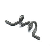 Baut Spiral Coil Bending dengan Ujung Berulir untuk Perakitan Logam Kustom