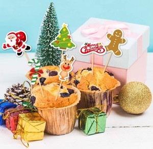 Buon <span class=keywords><strong>natale</strong></span> albero <span class=keywords><strong>di</strong></span> Babbo <span class=keywords><strong>Natale</strong></span> renna pupazzo <span class=keywords><strong>di</strong></span> neve <span class=keywords><strong>di</strong></span> canna <span class=keywords><strong>di</strong></span> zucchero <span class=keywords><strong>di</strong></span> zucchero cartoon cupcake topper stuzzicadenti per la festa <span class=keywords><strong>di</strong></span> <span class=keywords><strong>natale</strong></span> decorazioni forniture - Product Image 2