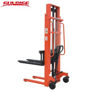 Carrello Elevatore Manuale Idraulico <span class=keywords><strong>CTY</strong></span> da 1000 kg (1 Tonnellata) con Forche da 1,6 m e Ruote in Nylon per Pavimentazioni Esterne - Product Image 3