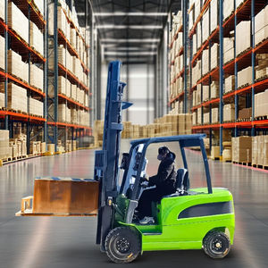 Montacargas de 60V con Batería de Litio, 4 Ruedas, Alta Maniobrabilidad, para Pasillos Estrechos de Almacén, Cumple con la Norma CE - Product Image 2