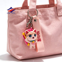Longzhiyu 20 ans, porte-clés anime 3D personnalisé, porte-clés 3D et porte-clés en PVC caoutchouté, porte-clés personnalisé imperméable pour voiture et sac