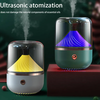 Diffuseur d'arôme électrique avec humidificateur d'huile parfumée à 7 couleurs pour voiture domestique alimenté par batterie veilleuse diffuseur d'arôme