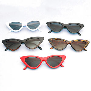 Occhiali da sole Vintage alla moda Cat Eye in plastica Private Label per feste con comoda struttura PC occhiali da sole Gafas De Sol - Product Image 1