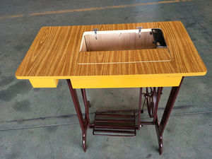 Jaシリーズセットミシンヘッド引き出しテーブル2個付き鋼管スタンド - Product Image 3