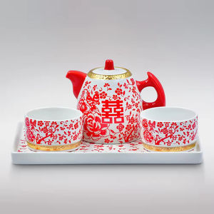 Manufacturers Direct Sales Luxury <b>Gift</b> Ceramic Tea <b>Set</b> High Quality Premium Printed Ceramic <b>Gift</b> <b>Set</b> - Product Image 1