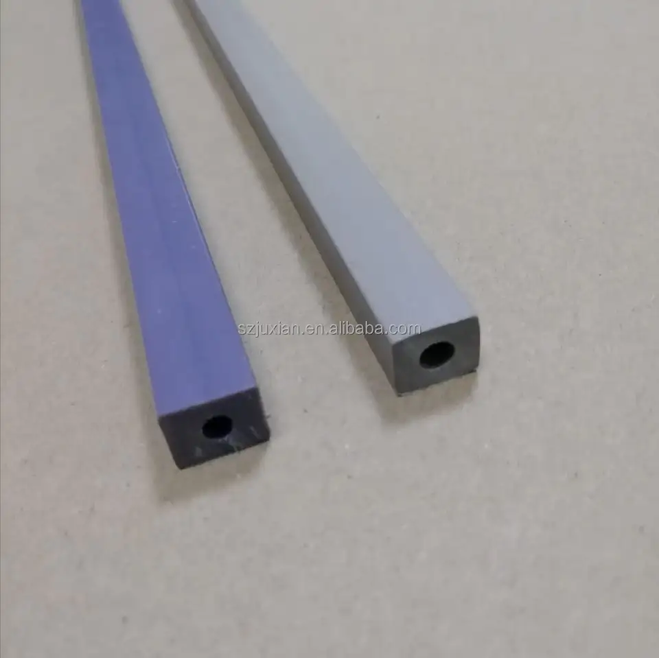 Extrusie Profielen Vierkante Plastic Strip