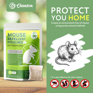 10 paquets de 16 g / sachets d'huile de menthe poivrée, écologiques, répulsifs naturels puissants contre les rats et les souris, sachets pour la maison et le jardin - Product Image 4