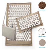 Ensemble de tapis et d'oreiller d'acupression ZJFIT, écologique et durable, 72x45cm, rembourrage en coton ABS, tapis de massage d'acupuncture, tapis de yoga, couleur personnalisable