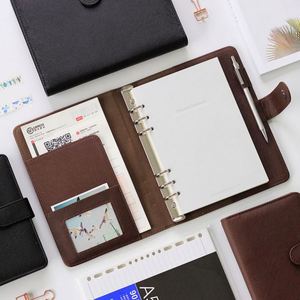 Nuevo Organizador/Agenda de Negocios A5 de Tapa Dura en Cuero PU Original al por Mayor, con Logotipo Personalizado, 100 Hojas, Papelería de Regalo para Oficina - Product Image 1