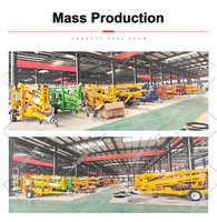 Vente directe d'usine en Chine 10-16m 30ft -80ft Ascenseur électrique hydraulique Petit élévateur à flèche articulé avec bras télescopique