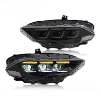 Ford Mustang 2015 bis 2017 Upgrade LED-Scheinwerfer Mit Tagfahrlicht Plug-and-Play Frontlichter Auto-Zubehör Scheinwerfer