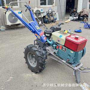 Huatu <b>Machinery</b> <b>Walking</b> Tractor 18 Hp Yangdong Engine 2WD Farm Use Multifunctional Gear Drive - Product Image 2