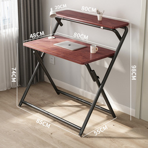 Piccolo tavolo da Home Office portatile pieghevole scrivania del <span class=keywords><strong>Computer</strong></span> con ripiano di risparmio di spazio mobili per lo studio del <span class=keywords><strong>Computer</strong></span> portatile - Product Image 6