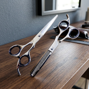 ASAP Professional 6-inch 60 NHC Stainless Steel <b>Long</b> <b>Handle</b> Hair Cutting Scissors Eco-Friendly High Quality Beauty Salon <b>Shears</b> - Product Image 2