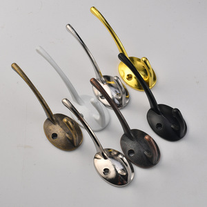 Modern Minimalist Wall <b>Hooks</b> Zinc Alloy Coat And Cap <b>Hooks</b> Round Shape Rust Resistant Wardrobe Use - Product Image 1