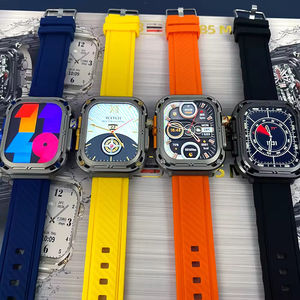 Z85 Max 智能手表，带 3 种不同的表带，IP68 防水，指南针，NFC，460mAh 电池，心率监测，Z17max 超级智能手表 - Product Image 6