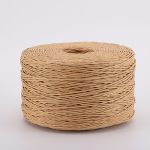 1 מ""מ * 1000 מ' נייר טבעי חוט רפיה נייר קראפט לבן חבל נייר חוט ידידותי לסביבה - Product Image 2