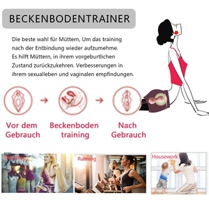 Amazon vente chaude 4 boules <span class=keywords><strong>de</strong></span> Kegel pour les débutantes femmes boules <span class=keywords><strong>de</strong></span> <span class=keywords><strong>Geisha</strong></span> ensembles jouets sexuels oeufs vibrants - Product Image 6