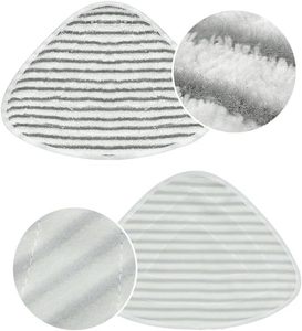 Panni Riutilizzabili per <span class=keywords><strong>Scopa</strong></span> <span class=keywords><strong>a</strong></span> <span class=keywords><strong>Vapore</strong></span>, Compatibili con <span class=keywords><strong>Vileda</strong></span> 100 Hot Spray e Steam Mop, Testine di Ricambio in Microfibra - Product Image 4