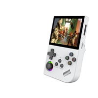 XGB36 Console de Jeu Portable Écran IPS 3.5 Pouces Joystick Simulateur 3D Système Linux 28 Émulateurs Prend en Charge les Jeux PSP/PS1/SFC/GBA Pour Hommes