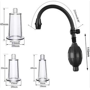 Juego de Correctores de Pezones con Ventosas de Vacío de 3 Tamaños, Estimuladores de Senos, Juguetes para Adultos para Mujeres, Venta al por Mayor de Fábrica - Product Image 4